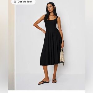 Reformation Rou Knit Dress- Black M